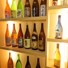 地元静岡の地酒をはじめ、日本各地の銘酒を堪能！