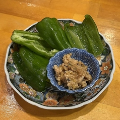 パリパリ肉味噌ピーマン