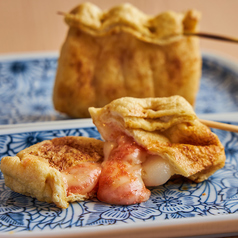 明太餅チーズ布巾着