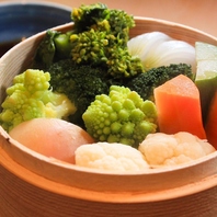 【旬野菜せいろ蒸し】ヘルシーで栄養＆美容意識も満点◎