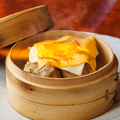 ●　とろ～りチーズの明太焼売・蒸籠蒸し