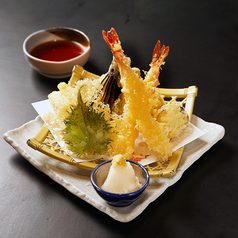 海鮮天ぷら盛合せ