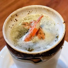 かに味噌のアヒージョ