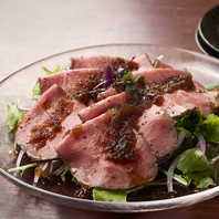 肉ソムリエ厳選のお肉料理