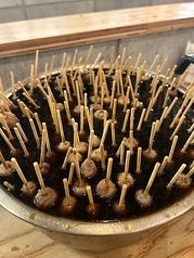 たっぷりのタレに漬け込んだ自慢の串をご堪能ください♪