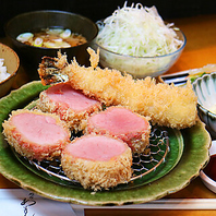 人気No.1！「豚かつコース＋飲み放題」で大満足◎