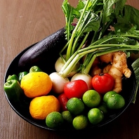 1つ1つ心のこもった農家直送食材