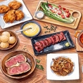 肉料理の他にも、アヒージョやピザなど豊富なバルメニューをご用意♪＜歓迎会・送別会・宴会・団体様歓迎＞