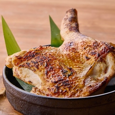 《ならびや名物》国産鶏 骨付きもも1本焼き