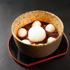 白玉クリームぜんざい