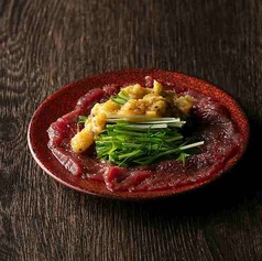 馬肉のカルパッチョ~酸味をのせたフルーツソース~