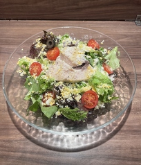 自家製ツナのミモザ風サラダ