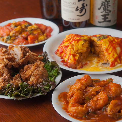 栄駅近！本格中華から絶品オムライスまで。多彩な料理とウイスキーで楽しむ寛ぎの時間