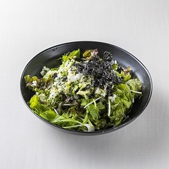 自家製塩ダレのネギサラダ
