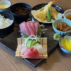 マグロのお造りランチ