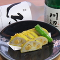 料理メニュー写真&nbsp;揚げたて辛子蓮根