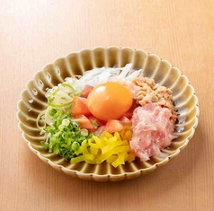 海鮮ばくだん～海鮮の納豆和え～