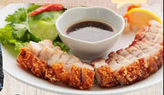 57　皮付き豚焼肉盛り