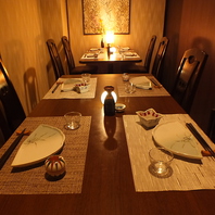 《全席完全個室完備》山形地酒多数取り揃えております。