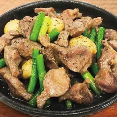 砂肝鉄板焼き
