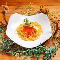 名物！濃厚ウニとイクラのクリームパスタ