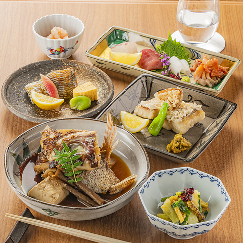 素材を活かした、和食、日本料理を気軽楽しむ。