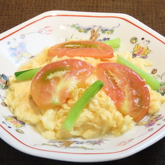 トマトと卵のふわふわ炒め