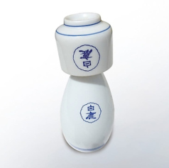 日本酒<白鹿超辛>一合瓶