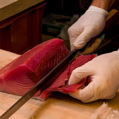 新鮮な海鮮が美味しい理由は熟練の捌き技術！