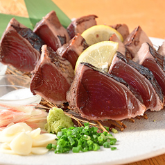 カツオの藁焼き