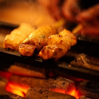 じっくり焼いたこだわりの焼き鳥を多数ご用意！