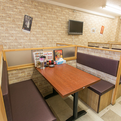 ４名様まででご利用頂けるテーブル席です♪ご家族でのご利用もぴったりです♪