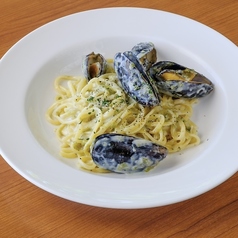 ムール貝と青のり柚子胡椒クリーム