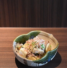 豆腐と茄子の揚げ出し