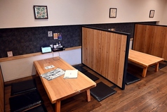 4名～6名席を4つご用意しております。