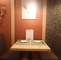 お洒落でスタイリッシュな店内の雰囲気