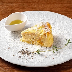 レモンコンフィチュールのベイクドチーズケーキ