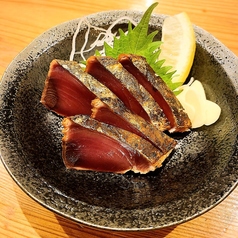藁焼きかつおのたたきたたき