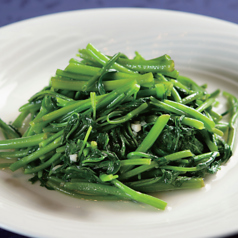 空心菜(くうしんさい)のあっさり炒め