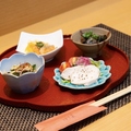 料理メニュー写真&nbsp;日替わりのおばんざいセット4品
