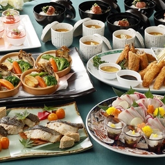 JR九州ステーションホテル小倉 鉄板 串焼き 八くらのコース写真