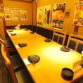 8名様×1席テーブル連結によりご案内できます