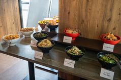 人気の手作り小菜バイキング★ランチと楽しむ至福の50分