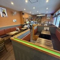 5月にNEWOPEN！綺麗で落ち着いた内装