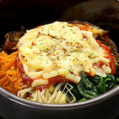 石焼トマトチーズビビンバ/石焼ビビンバ