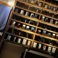 稀少な県外酒も多数用意