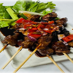 ヤギのサテー(6本)
