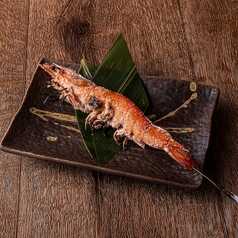 海老の塩焼き