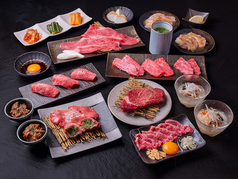 囲炉裏焼肉 牛華のコース写真