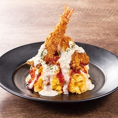 ミックスフライオムライス